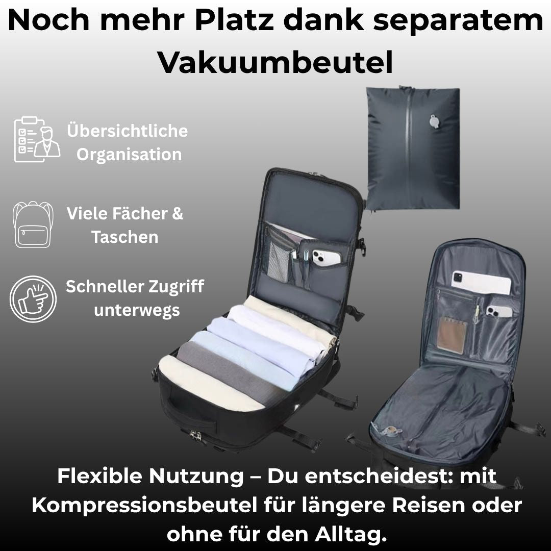 Rucksack-Vakuumdrifter