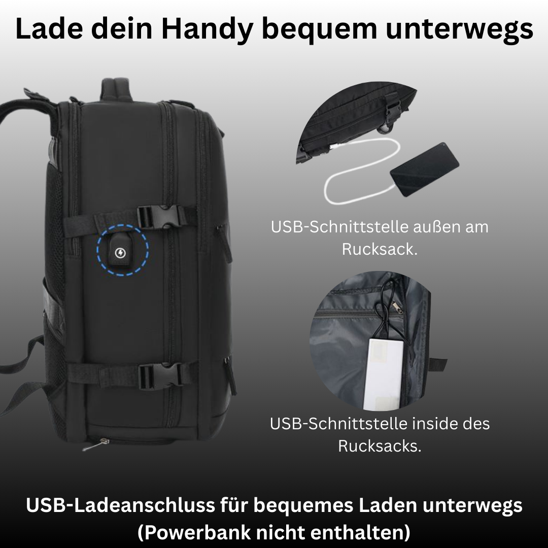 Rucksack-Vakuumdrifter